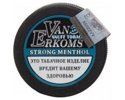 Нюхательный табак Van Erkoms Strong Menthol 10 гр.