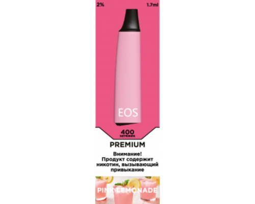 Купить EOS E-Stick Premium Pink Lemonade (EOS Е-стик Премиум Розовый Лимонад) по оптовой цене
