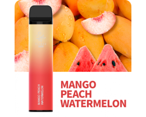 Купить Электронная сигарета Эльф Бар 3600 затяжек Манго Персик Арбуз (Elf Bar 3600 Mango Peach Watermelon) по оптовой цене