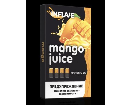 Купить Картриджи Feel the Flavor Mango (Inflave Juul Манго) по оптовой цене