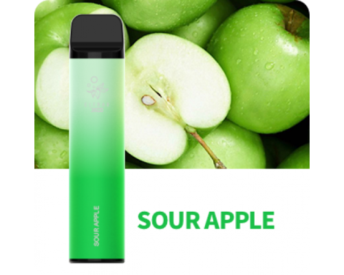 Купить Электронная сигарета Эльф Бар 3600 затяжек Кислое Яблоко (Elf Bar 3600 Sour Apple) по оптовой цене